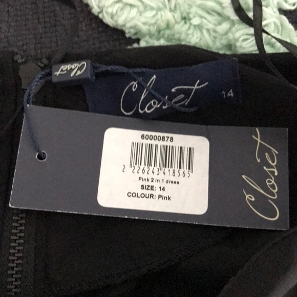 Pink and Black girl dress. - Picture 3 of 3